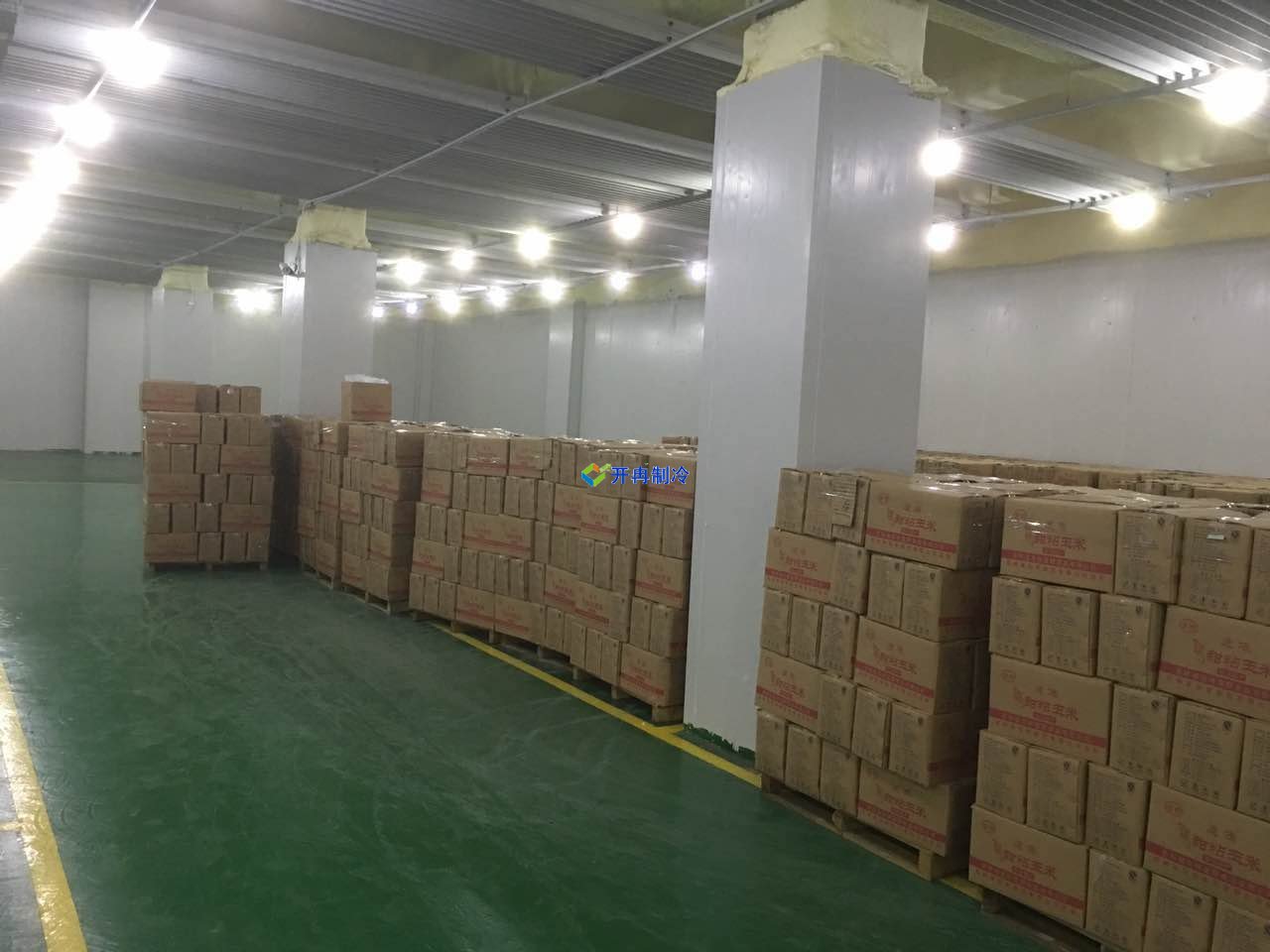 安裝一個2000平水產海鮮冷凍庫，海鮮冷庫造價